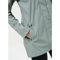 Weather Report Petra PU Regnfrakke Dame, agave