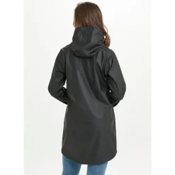 Weather Report Petra PU Regnfrakke Dame, sort