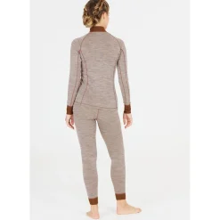 Whistler Camea Merino Uld Skiunderbukser Dame, light grey
