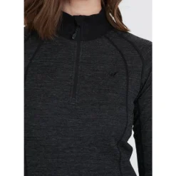 Whistler Candee Merinould Skipulli Dame, mørkegrå