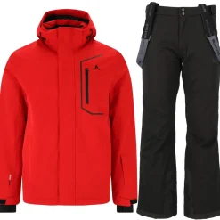 Whistler Carbon W-Pro 15.000 Skisæt Herre, true red