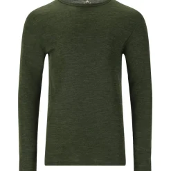 Whistler Cerro Merino uld Skiundertrøje Herre, deep forest