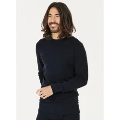 Whistler Cerro Merinould Skiundertøjssæt Herre, navy