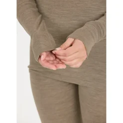 Whistler Cerro Merinould Skiundertøjssæt Dame, fallen rock