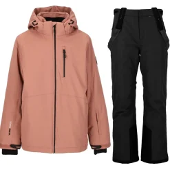 Whistler Drizzle W-Pro 10.000 Skisæt Børn/Junior, Burlwood