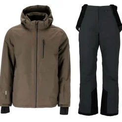 Whistler Drizzle W-Pro 10.000 Skisæt Herre, black ink