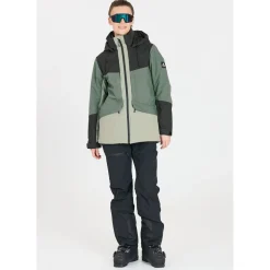 Whistler Kingmann Vinter- og Skijakke Dame, balsam green