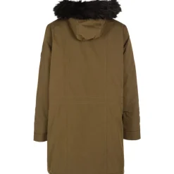 Whistler Nala Melange Parka Vinterjakke Dame, olive