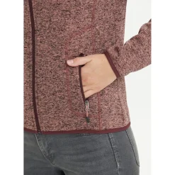 Whistler Samani Fleecetrøje Dame, Light Mahogany