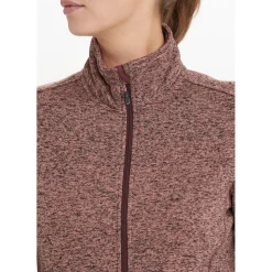 Whistler Samani Fleecetrøje Dame, Light Mahogany