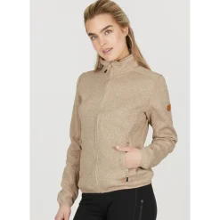 Whistler Samani Fleecetrøje Dame, oatmeal