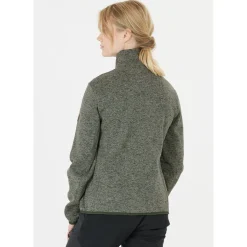 Whistler Samani Fleecetrøje Dame, grøn