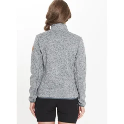 Whistler Samani Fleecetrøje Dame, lysegrå