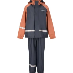 Zigzag Gilbo Regnsæt Børn, umber