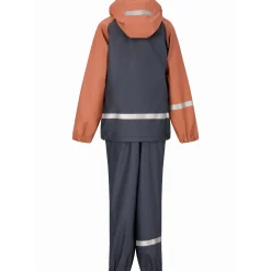 Zigzag Gilbo Regnsæt Børn, umber